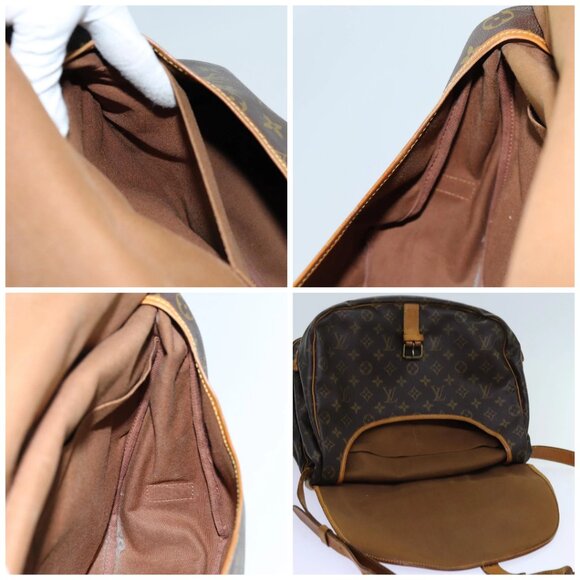 LOUIS VUITTON Monogram Saumur 35 Shoulder Bag - Picture 13 of 15